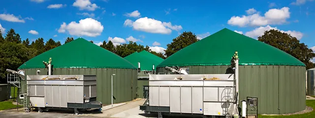 Biogasanlage auf Gut Hülsenberg