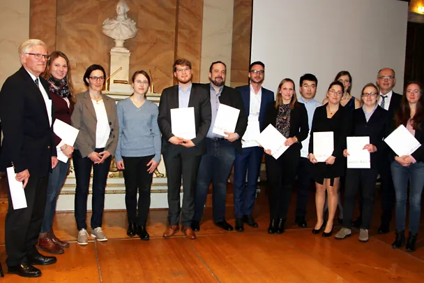 Verleihung der Auszeichnungen für die besten Dissertationen 2017/2018