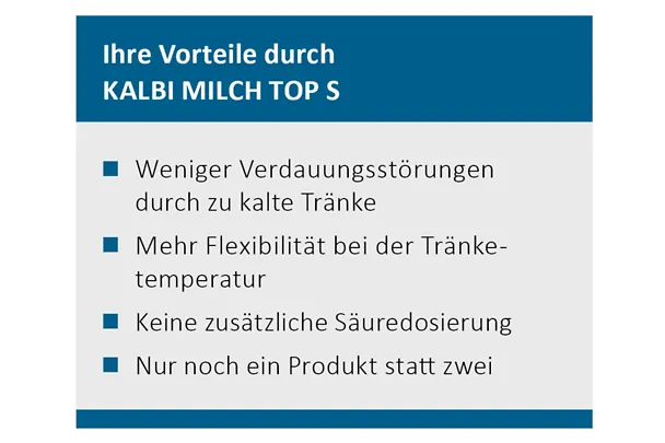 Vorteile durch KALBI MILCH TOP S