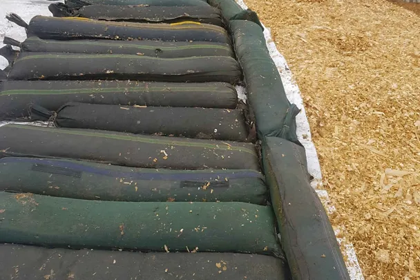 Sardinentechnik schützt Maissilage vor Nacherwärmung