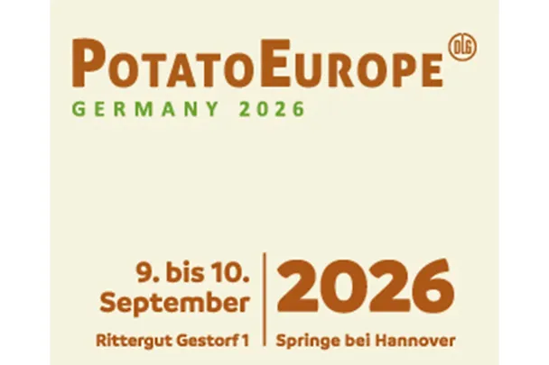 Logo der PotatoEurope 2026 in Springe Logo der PotatoEurope 2026 in Springe