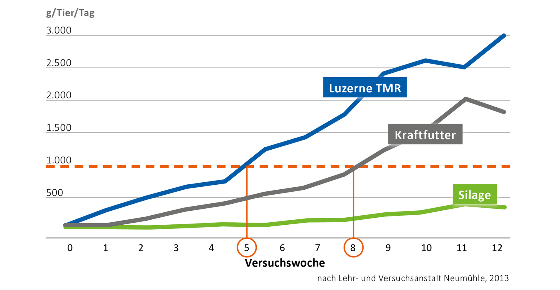 Faustzahl zum Beginn des Abtränkens