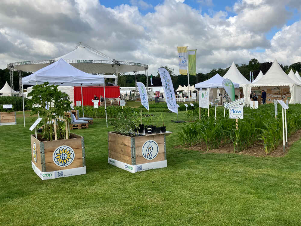 Messestand DLG Feldtage 2024